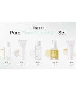 MIXSOON - Pure Glow Essentials Set - Kit Mini Tallas - 5 pzs
