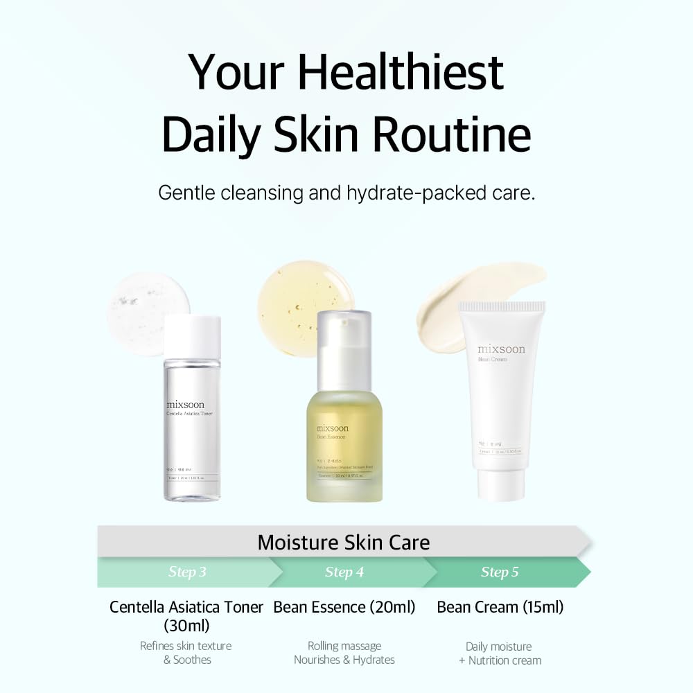 MIXSOON - Pure Glow Essentials Set - Kit Mini Tallas - 5 pzs - Imagen 4