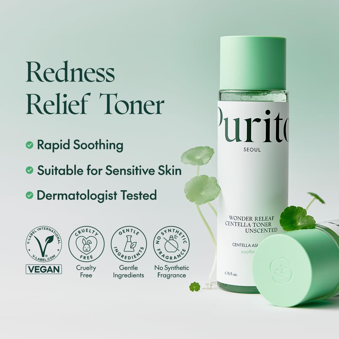 PURITO - Wonder Releaf Centella Toner Unscented - 200ml - Imagen 5