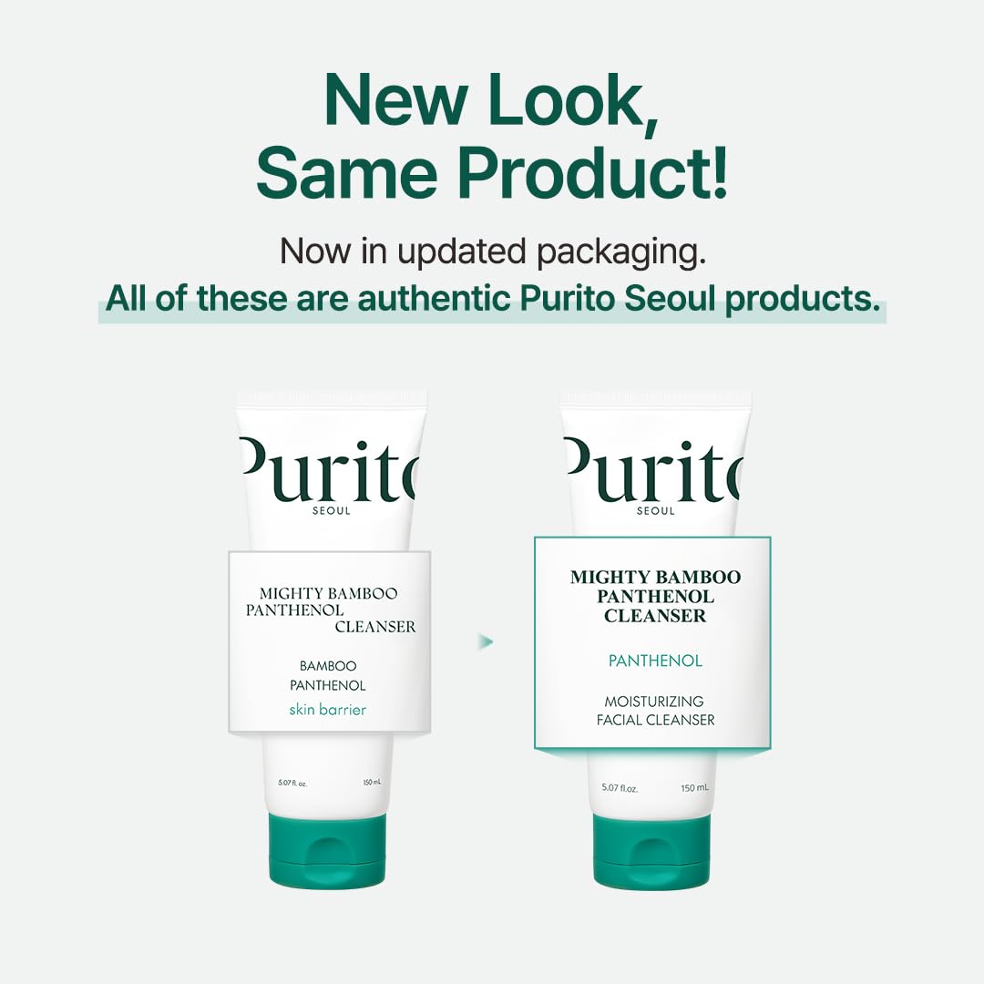 PURITO - Mighty Bamboo Panthenol Cleanser - Jabón Facial 150ml - Imagen 5
