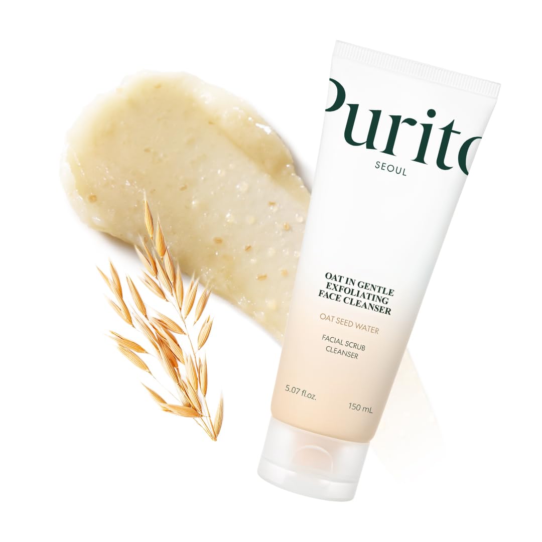 PURITO - Oat In Gentle Exfoliating Face Cleanser - Jabón Exfoliante Facial 150ml