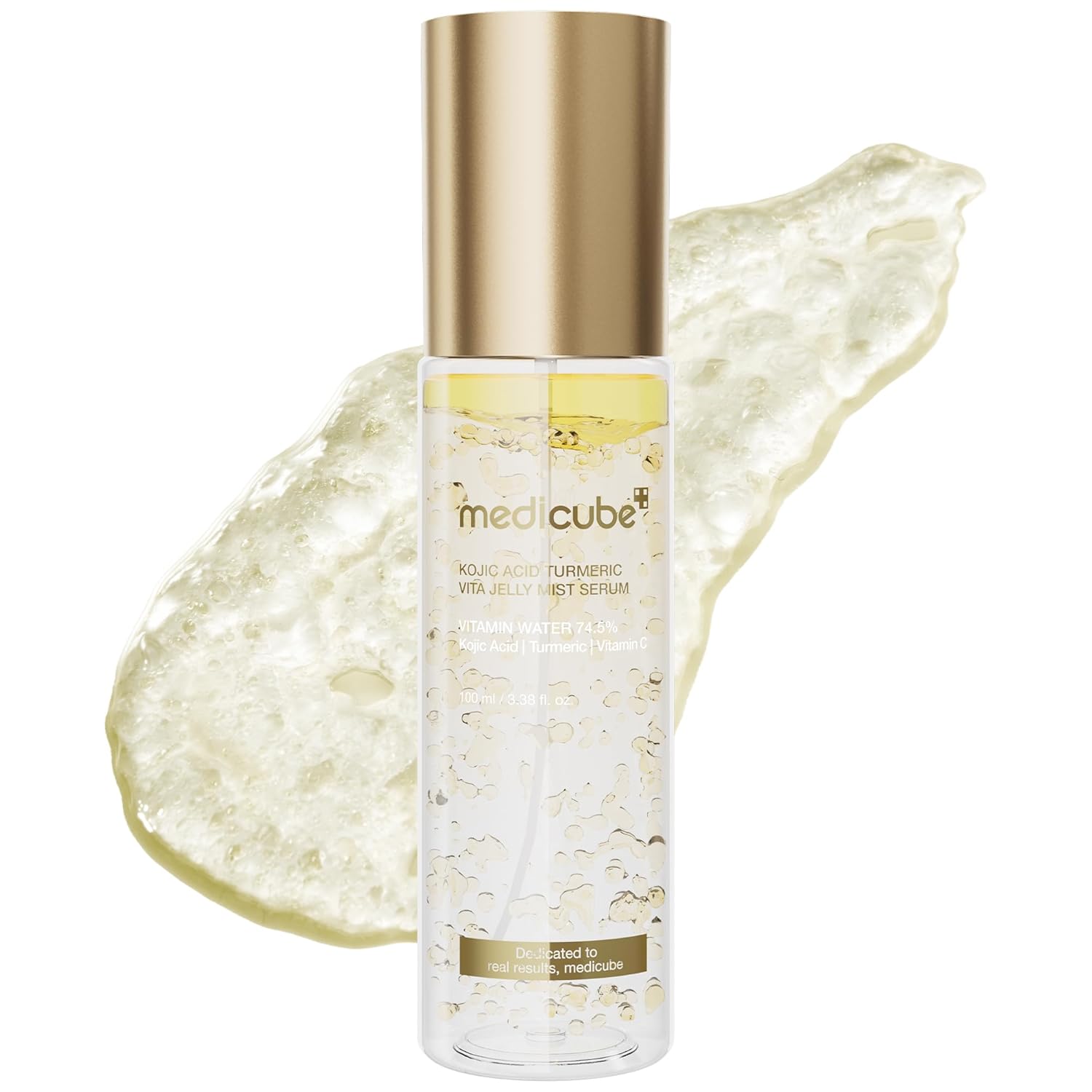 MEDICUBE - Kojic Acid Turmeric Vita Jelly Mist Serum- Bruma Facial 100ml