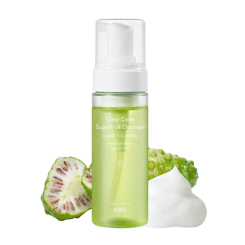 PURITO - Clear Code Superfruit Cleanser - Jabón Facial 150ml