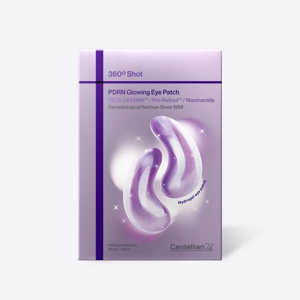 CENTELLIAN24 PDRN Glowing Eye Patch – Parches hidrogel Antiojeras -6 Pares