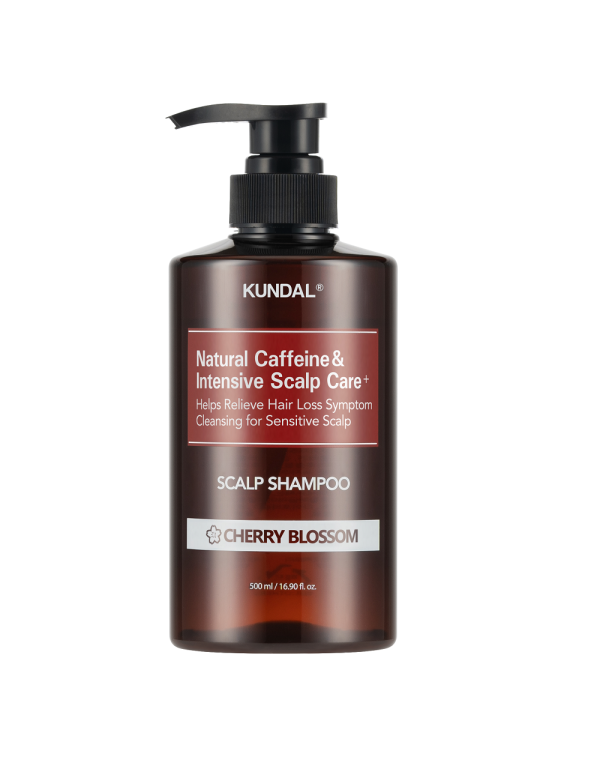 KUNDAL Caffeine Shampoo 500ML – Cherry Blossom