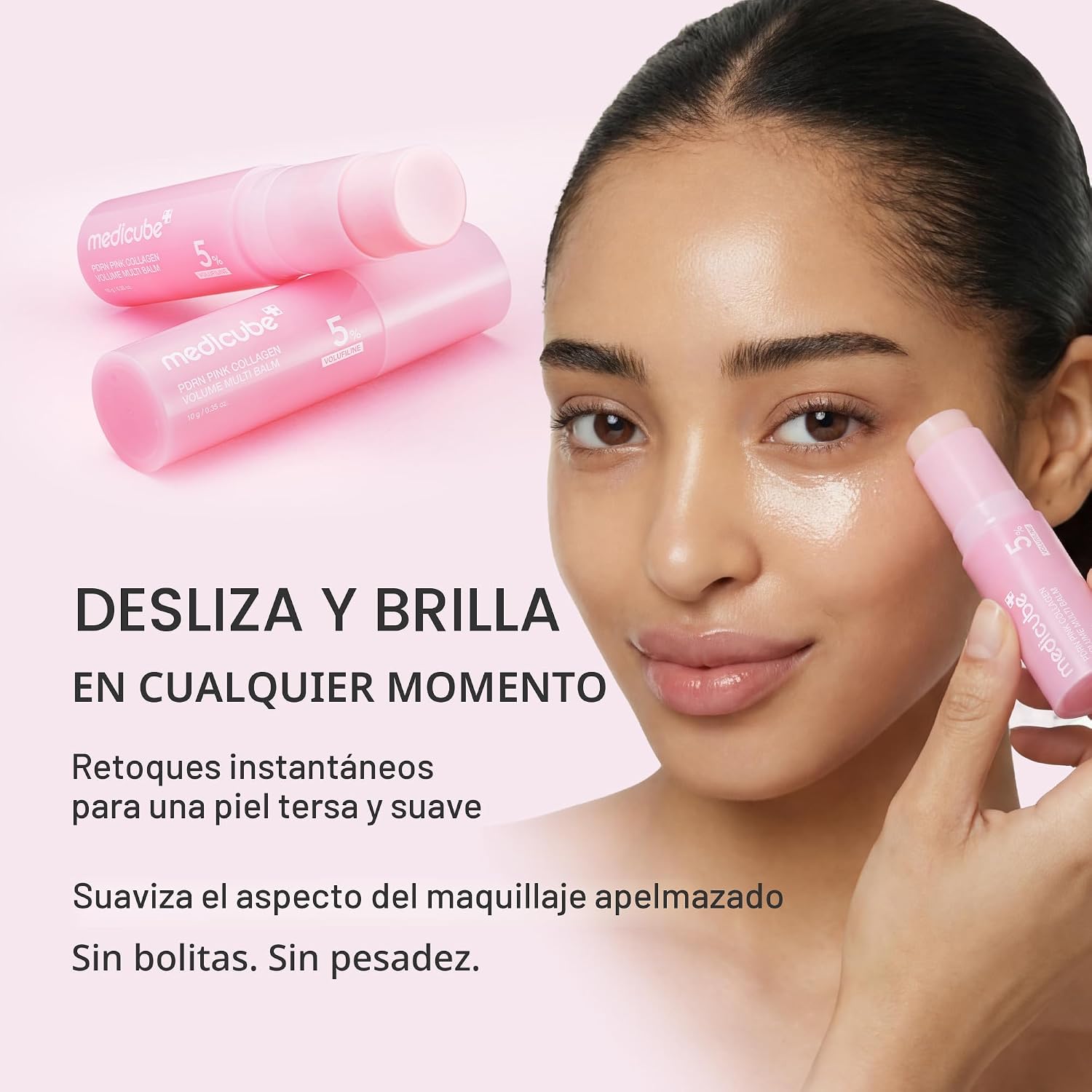 MEDICUBE PDRN Pink Collagen Volume Multi Balm 10g - Imagen 3