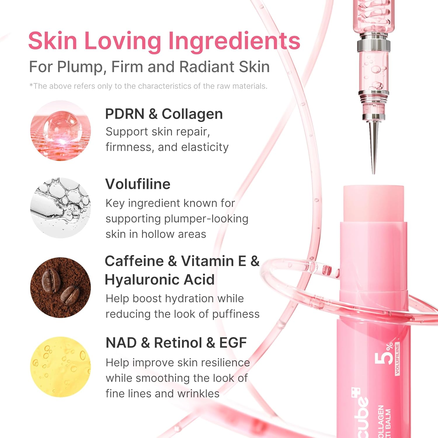 MEDICUBE PDRN Pink Collagen Volume Multi Balm 10g - Imagen 6