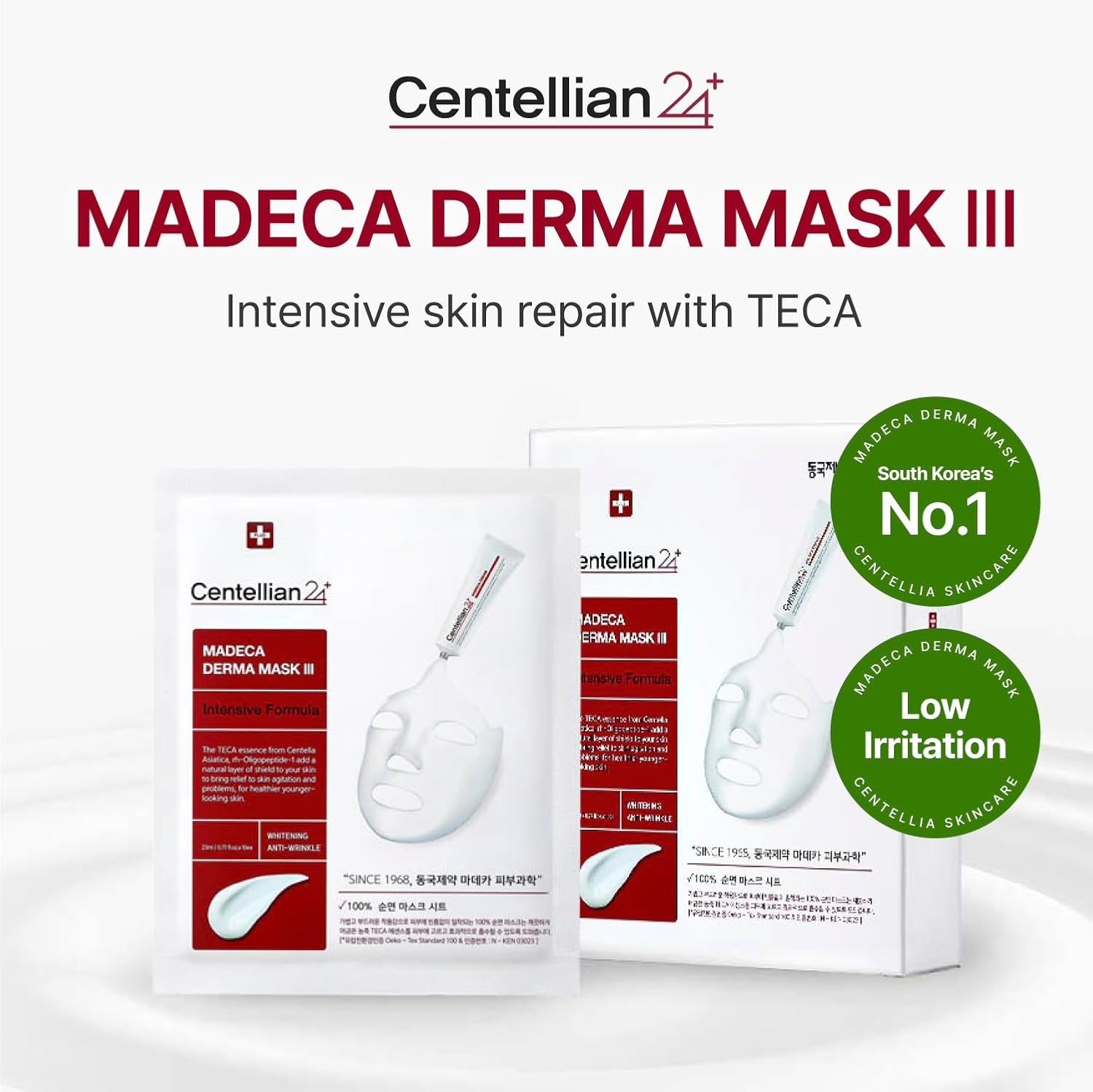 CENTELLIAN24 Madeca Derma Mask III Intensive Formula - 10 pzs - Imagen 3