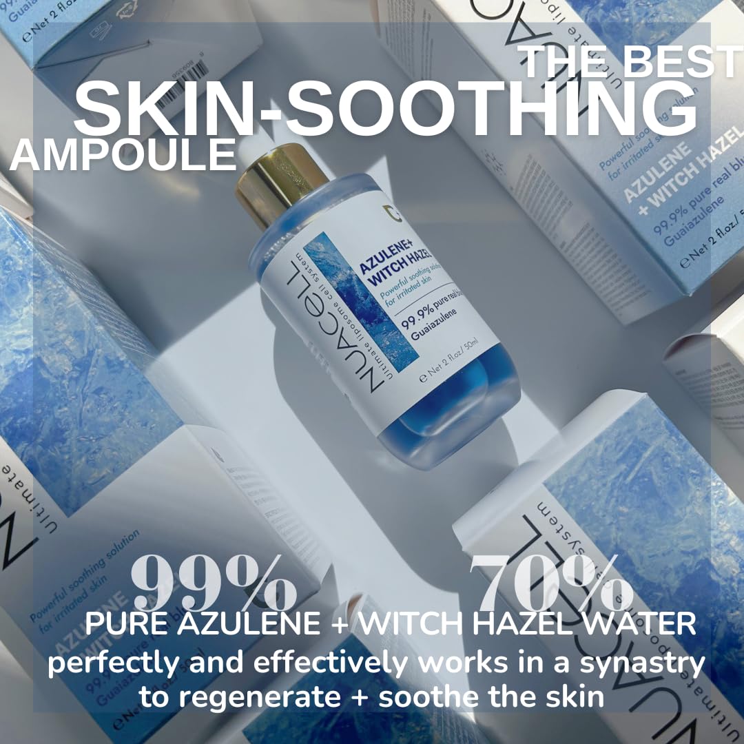 DM.CELL NUACELL Azulene + Witch Hazel Ampoule - 50ml - Imagen 7