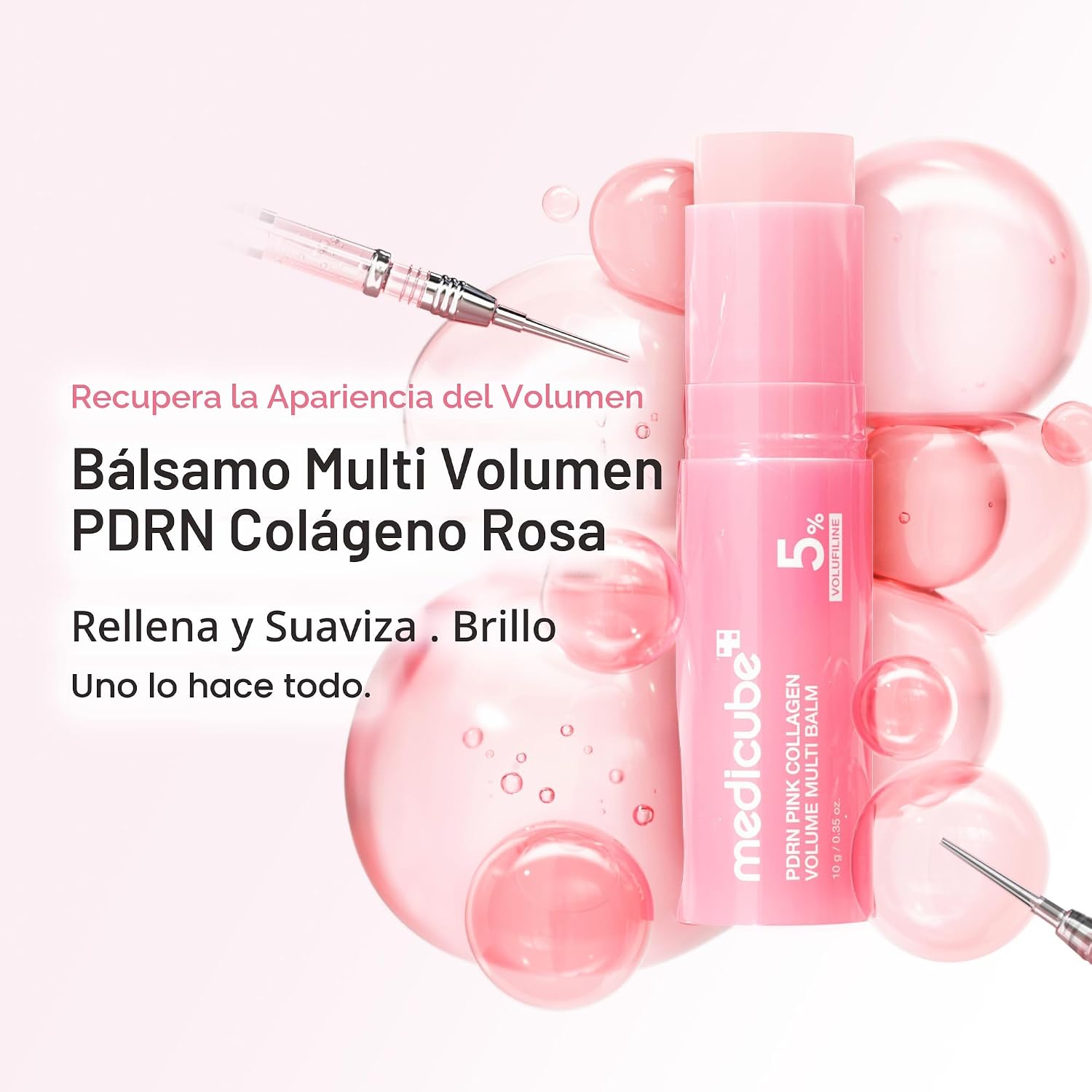 MEDICUBE PDRN Pink Collagen Volume Multi Balm 10g - Imagen 2