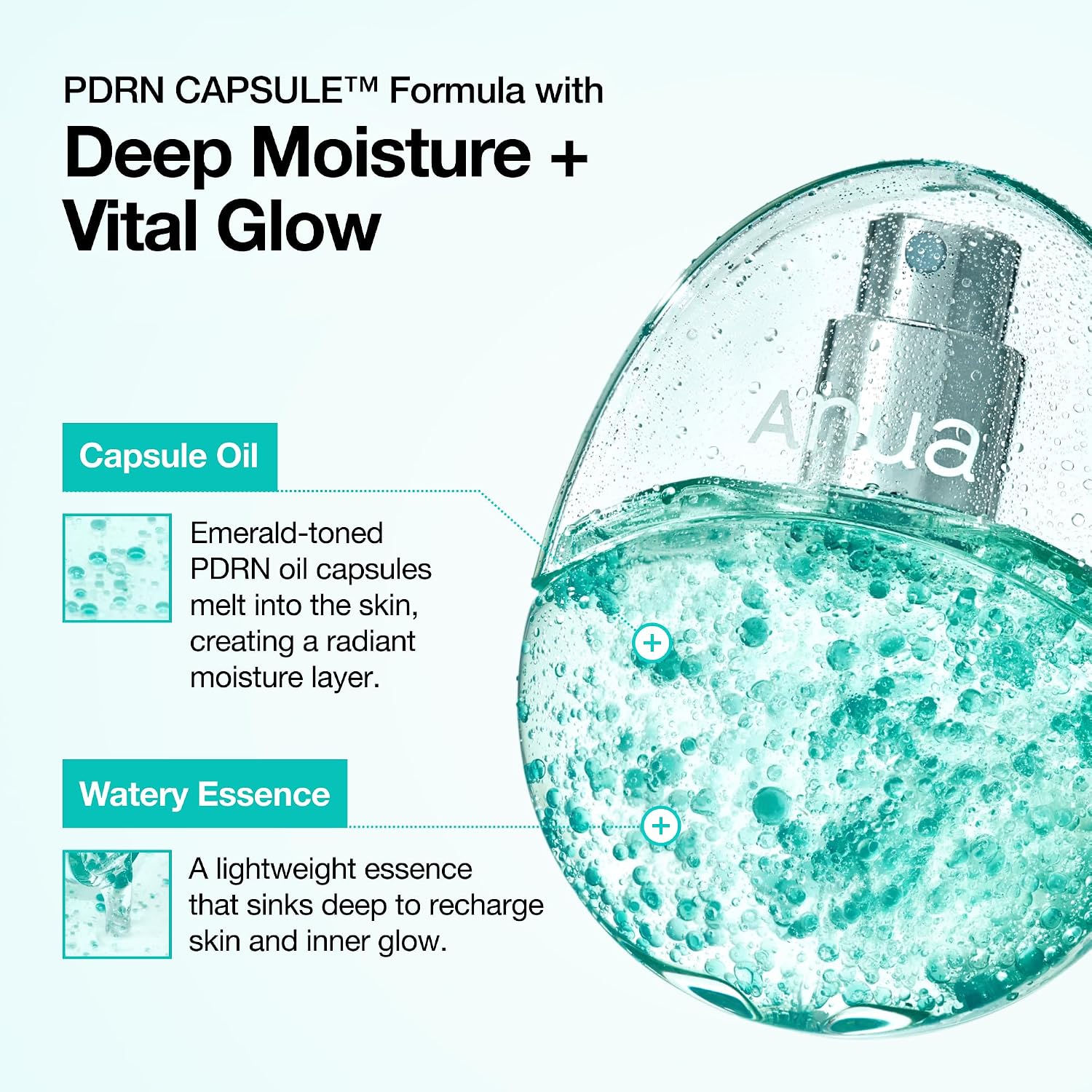 ANUA PDRN Hyaluronic Acid Hydrating Capsule Mist - 30ml - Imagen 5