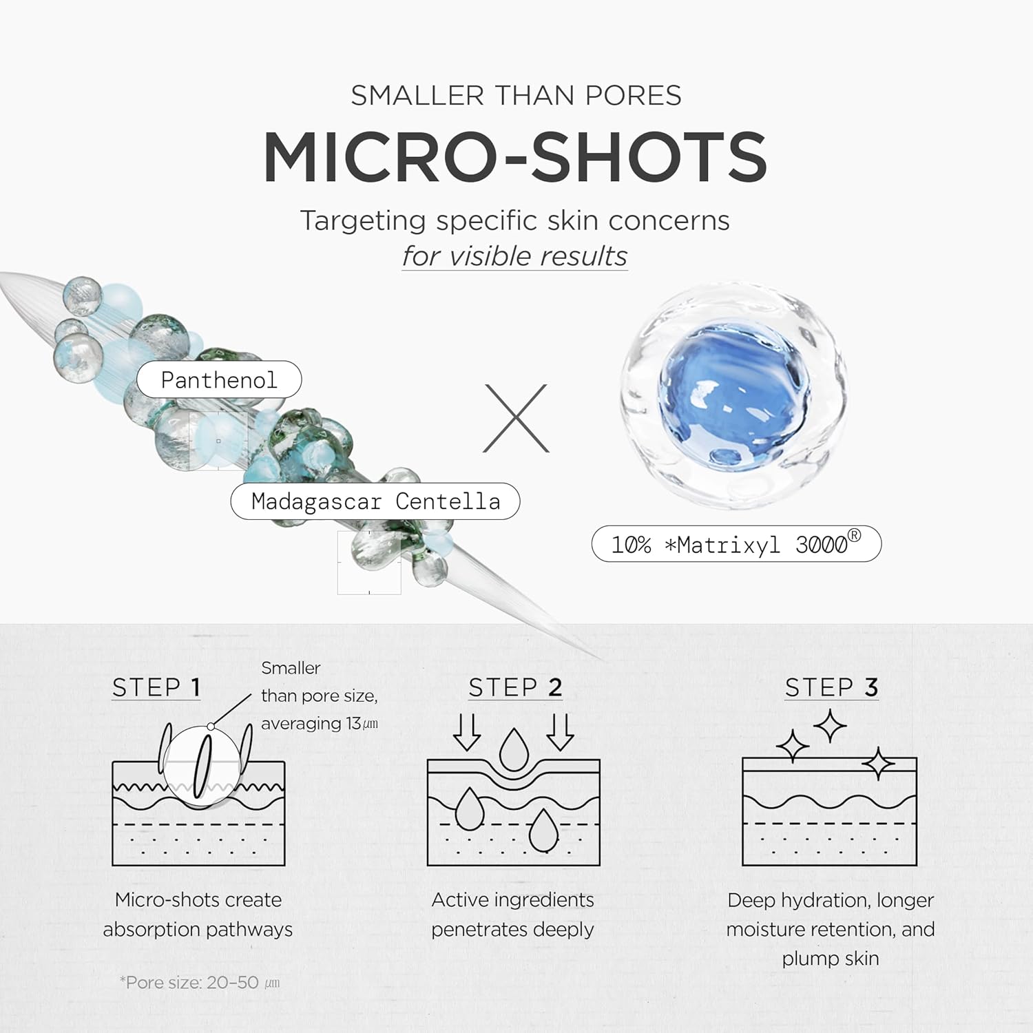 SKIN1004 Matrixyl 10% Shot Ampoule – Mini Talla 9ML - Imagen 3