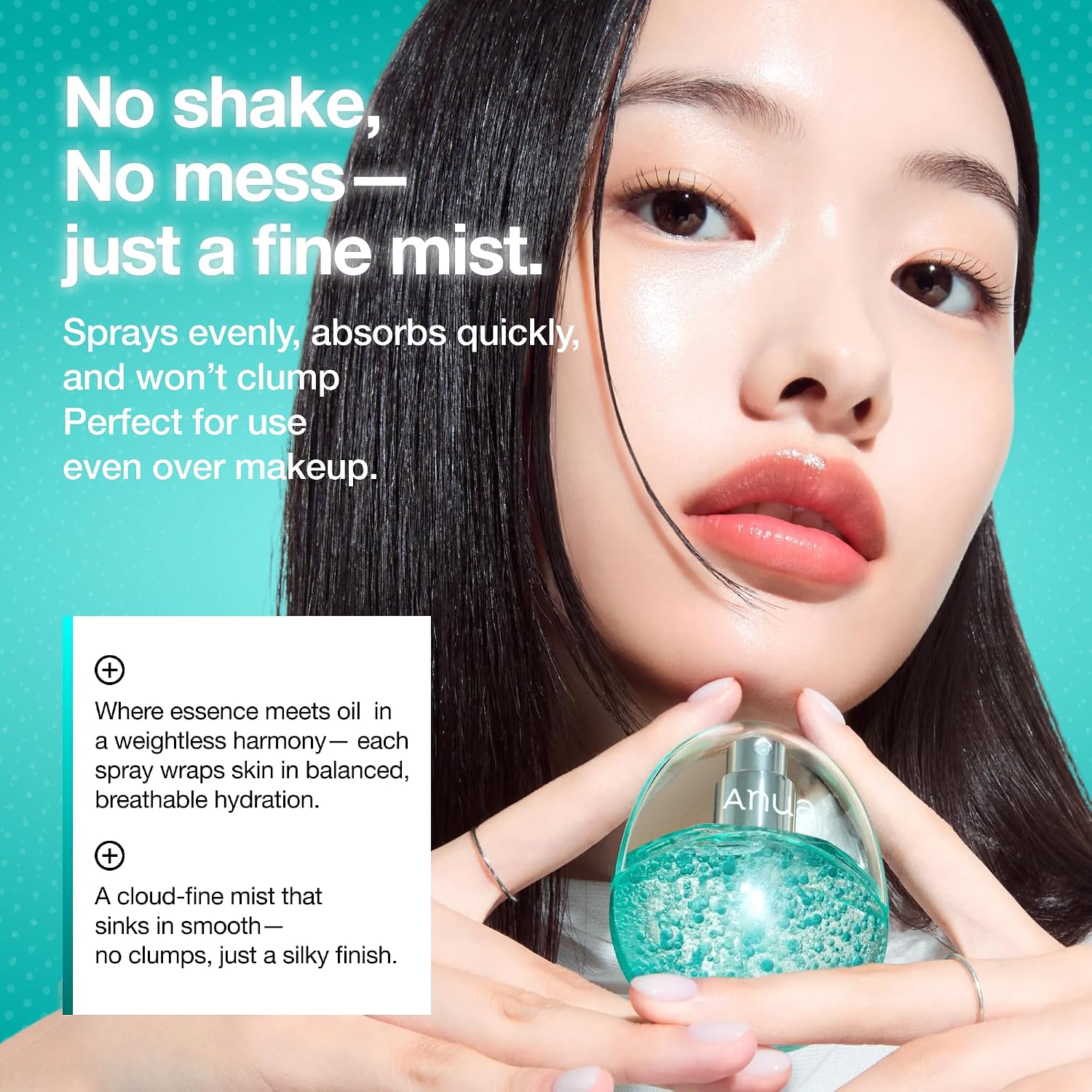 ANUA PDRN Hyaluronic Acid Hydrating Capsule Mist - 30ml - Imagen 7