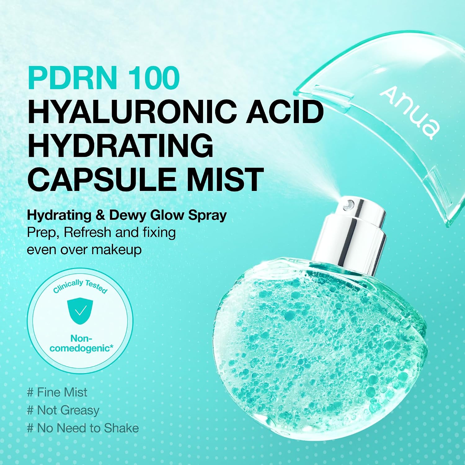 ANUA PDRN Hyaluronic Acid Hydrating Capsule Mist - 30ml - Imagen 8