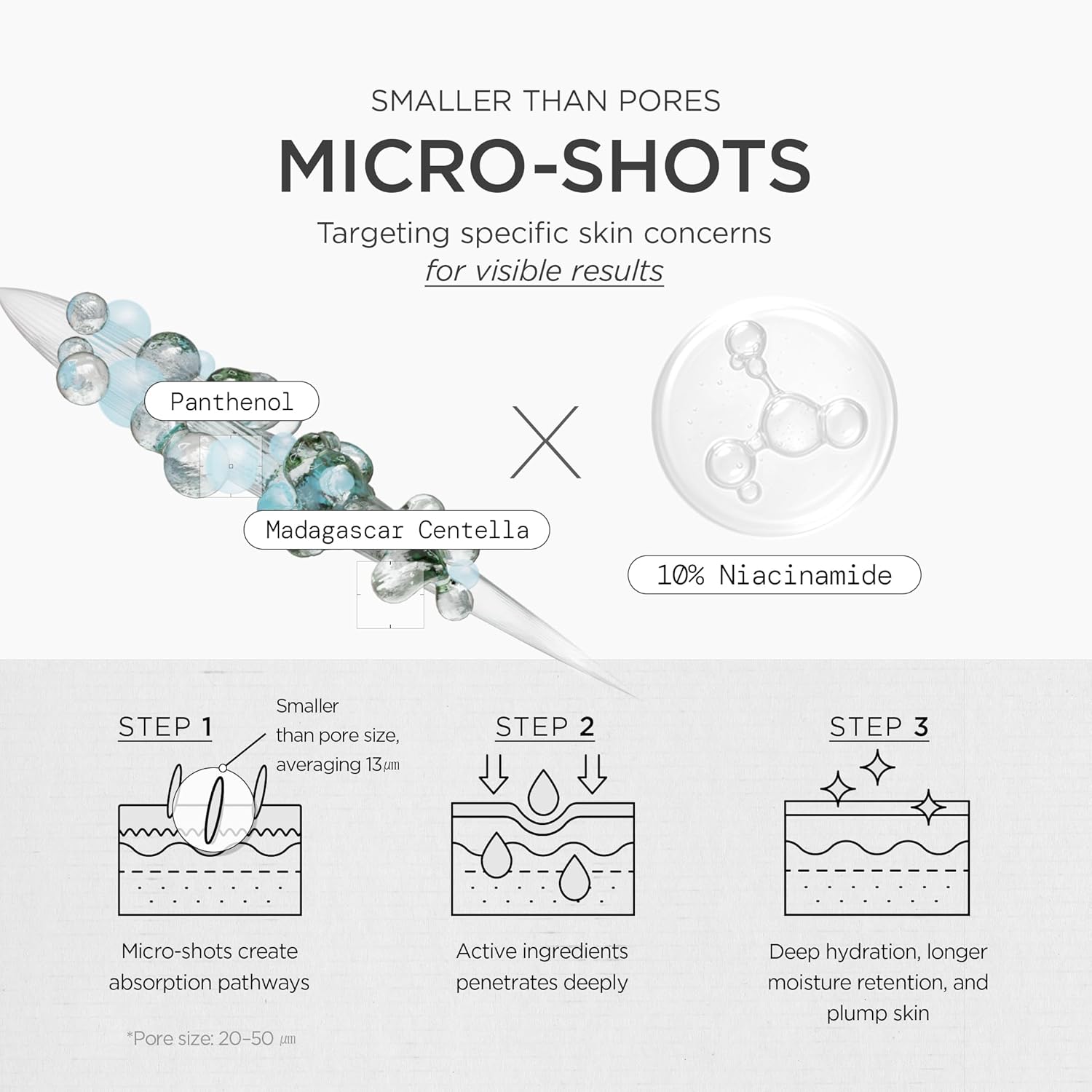 SKIN1004 Niacinamide 10 % Shot Ampoule - Mini Talla 9ML - Imagen 2