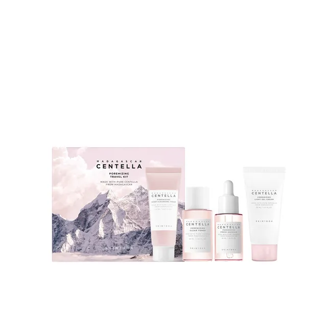 SKIN1004 Centella Poremizing Travel kit - 4 Mini Tallas