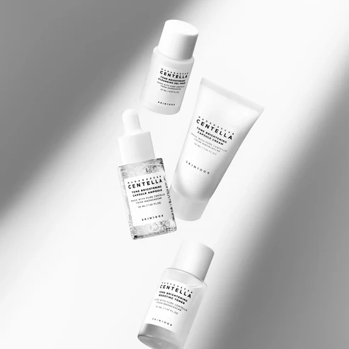 SKIN1004 Centella Tone Brightening Travel Kit - Mini Tallas x 4 pzs - Imagen 2