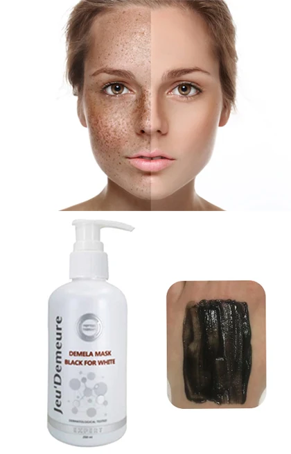 JEUDERM Demela Mask Black For White - Mascarilla Facial 250ML - Imagen 2