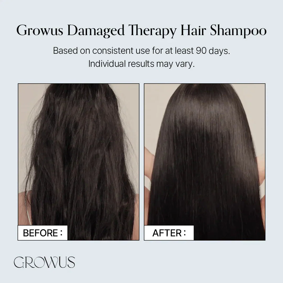 GROWUS Damage Therapy Shampoo – Refill 500 ml - Imagen 3