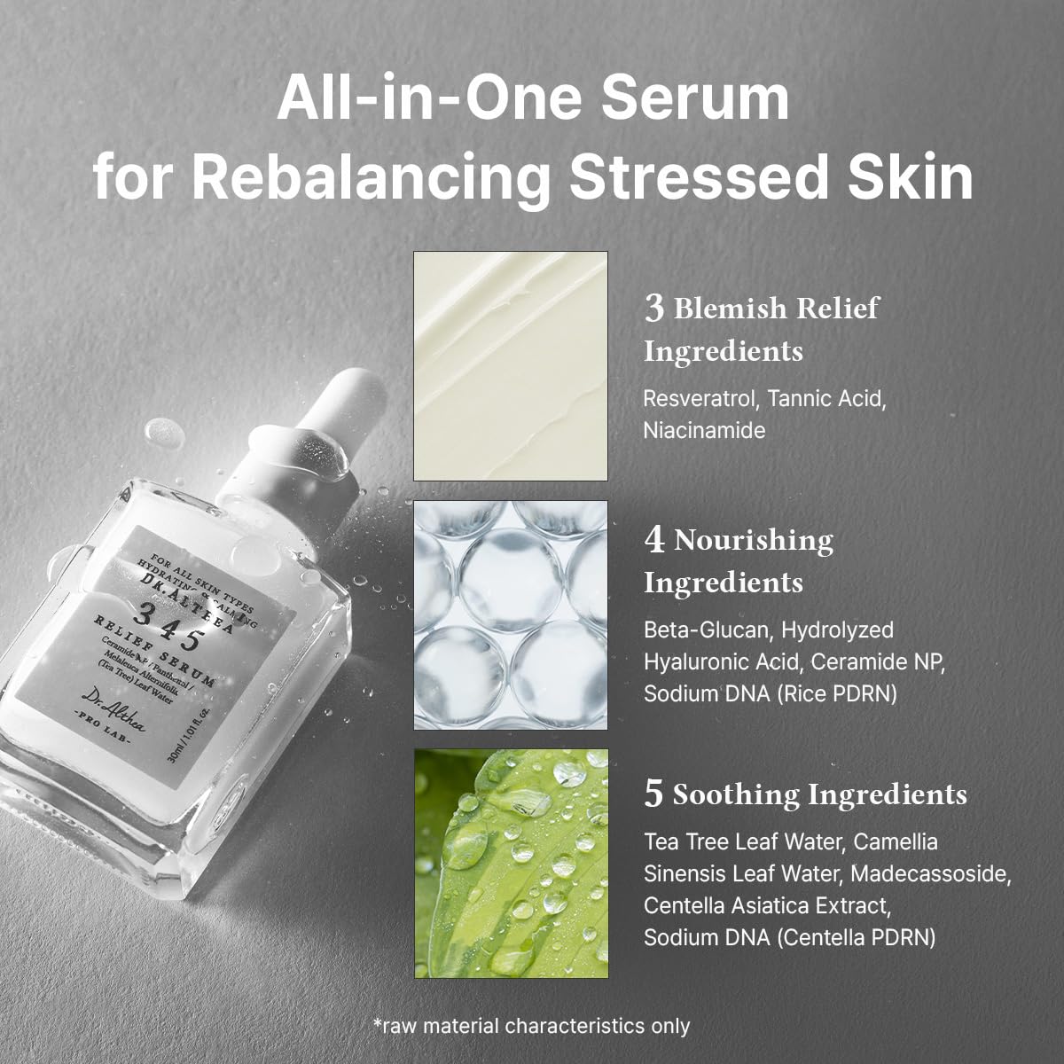 DR.ALTHEA 345 Relief Serum Facial 15ml - Mini Talla - Imagen 3