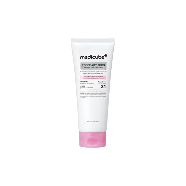 MEDICUBE Rosemary PDRN Damage Care Hair Mask - Mascarilla Capilar 200ml - Imagen 2