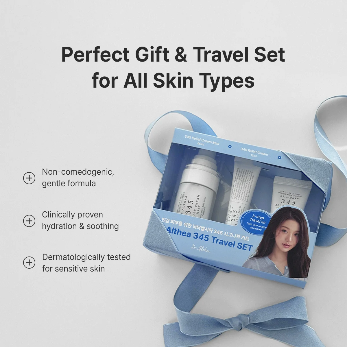 DR.ALTHEA 345 Travel Size Kit - Mist + Serum + Crema - 3 Pzs - Imagen 4
