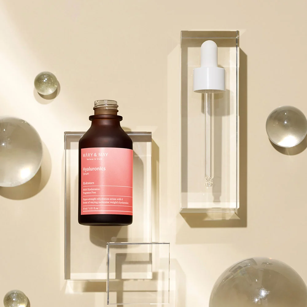 MARY&MAY Multi Hyaluronics Serum - Hidratante Facial 30ml - Imagen 3