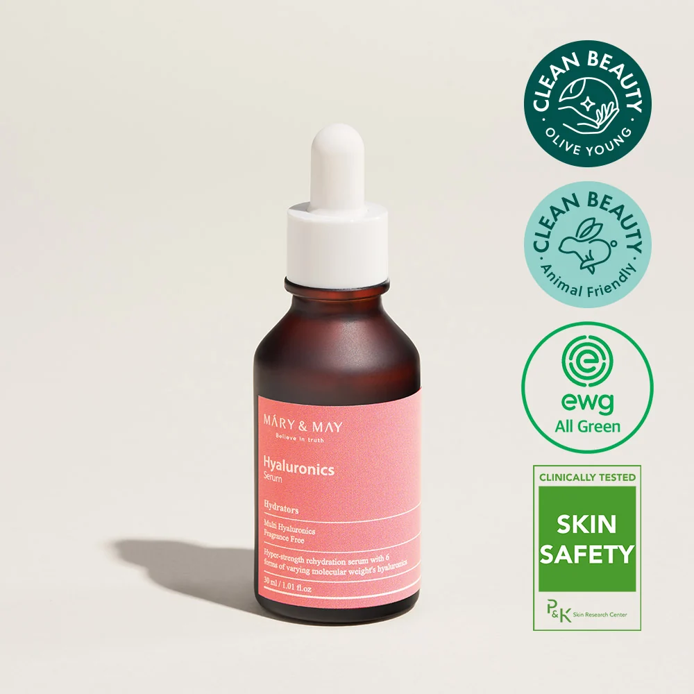 MARY&MAY Multi Hyaluronics Serum - Hidratante Facial 30ml - Imagen 5