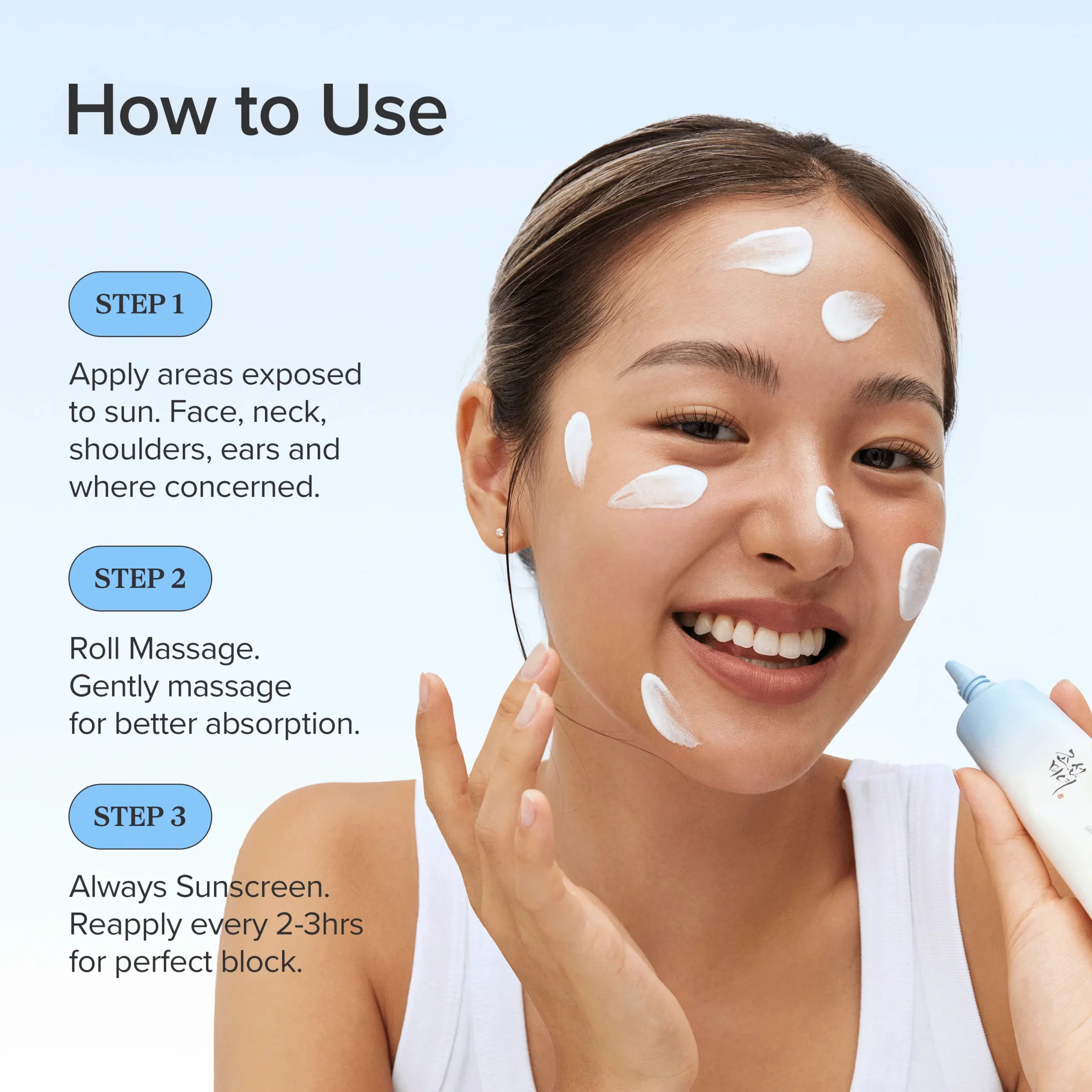 BEAUTY OF JOSEON Relief Sun Aqua-Fresh Rice + B5 - Fotoprotector SPF50+ 50ml - Imagen 6