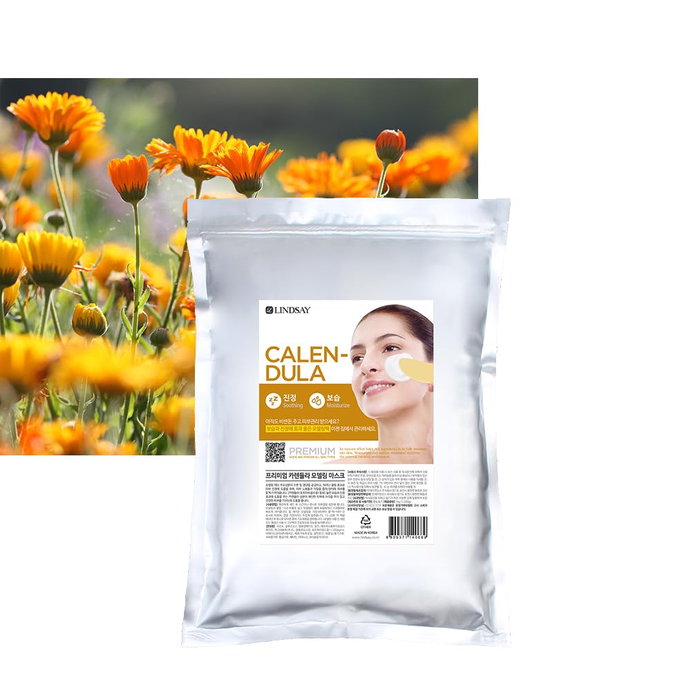 LINDSAY Glucose Gel Modeling Pack - Calendula - Mascarilla Hidroplástica Facial 1 kilo - Imagen 3