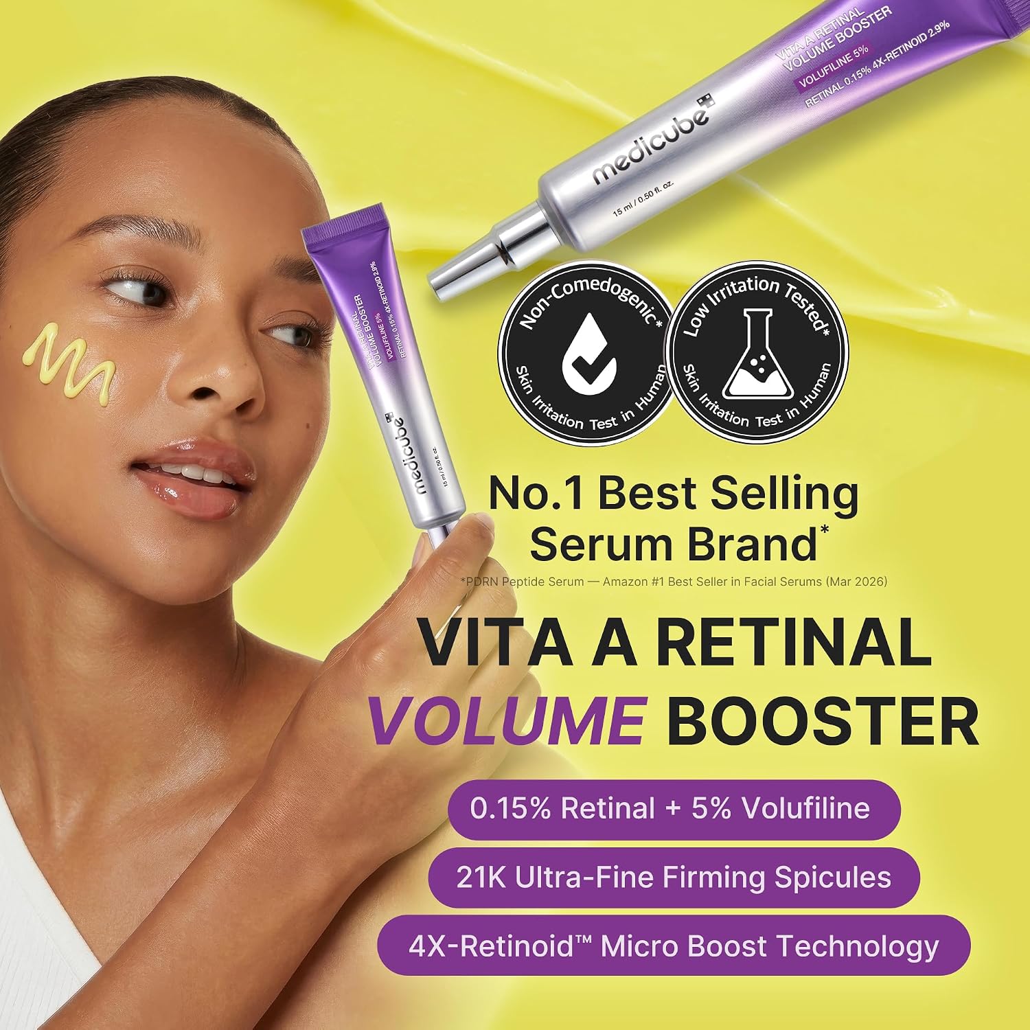 MEDICUBE Vita A Retinal Volufiline Booster Serum - Imagen 5