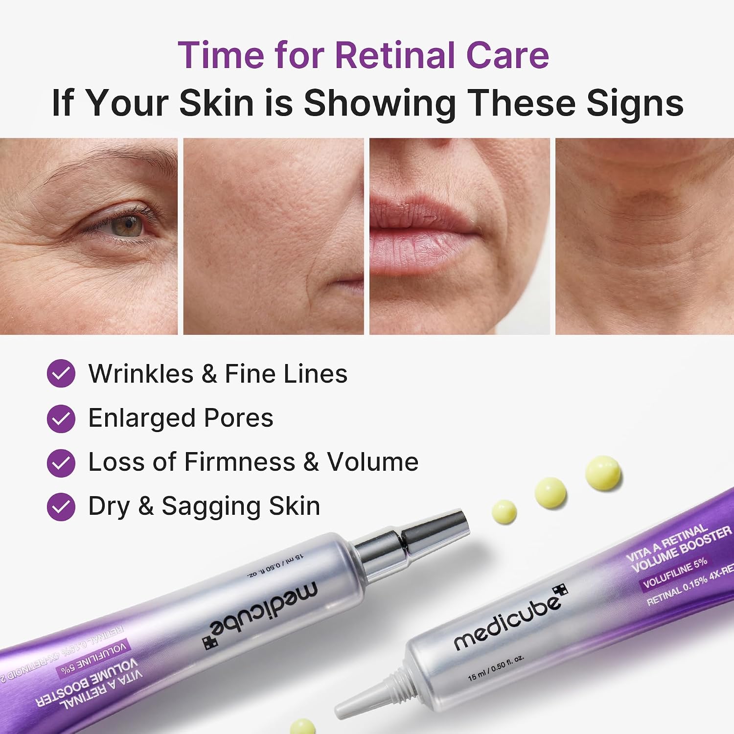 MEDICUBE Vita A Retinal Volufiline Booster Serum - Imagen 6