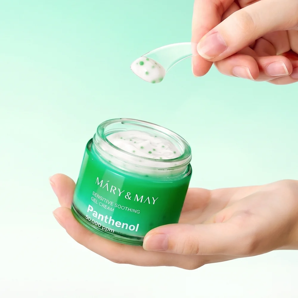 MARY&MAY Sensitive Soothing Gel - Crema Antirojeces 70g - Imagen 2