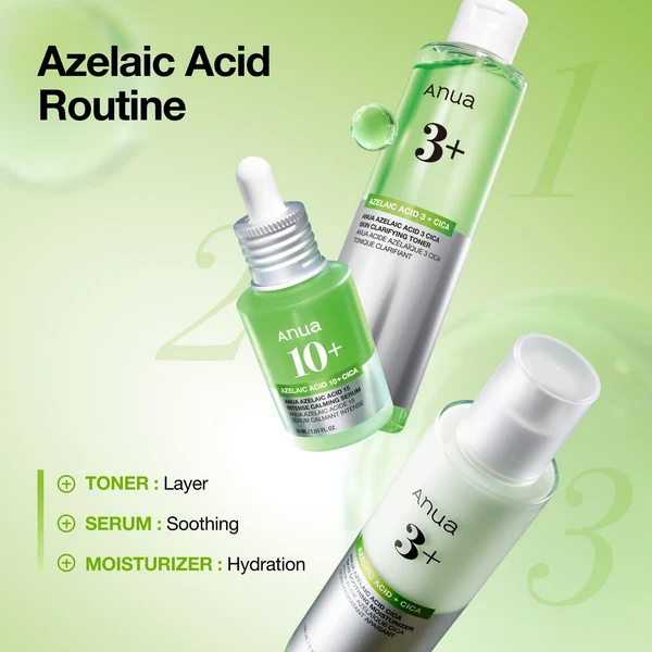 ANUA Azelaic Acid CICA Skin Soothing Moisturizer - Loción Crema 100ml - Imagen 2