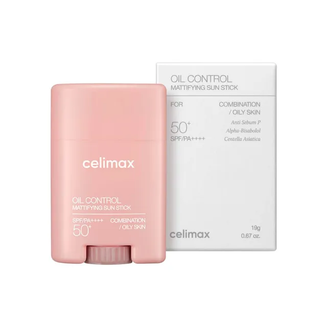 CELIMAX Oil Control Mattifying Sun Stick SPF50+ PA+++ 19grs - Fotoprotector