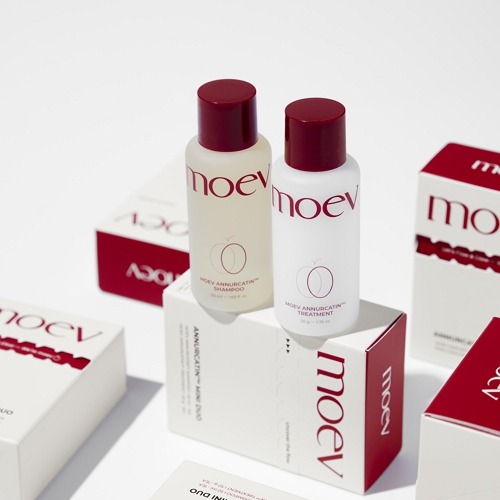 MOEV Mini Set Shampoo 50ml + Treatment 50g - Travel Size - Imagen 2
