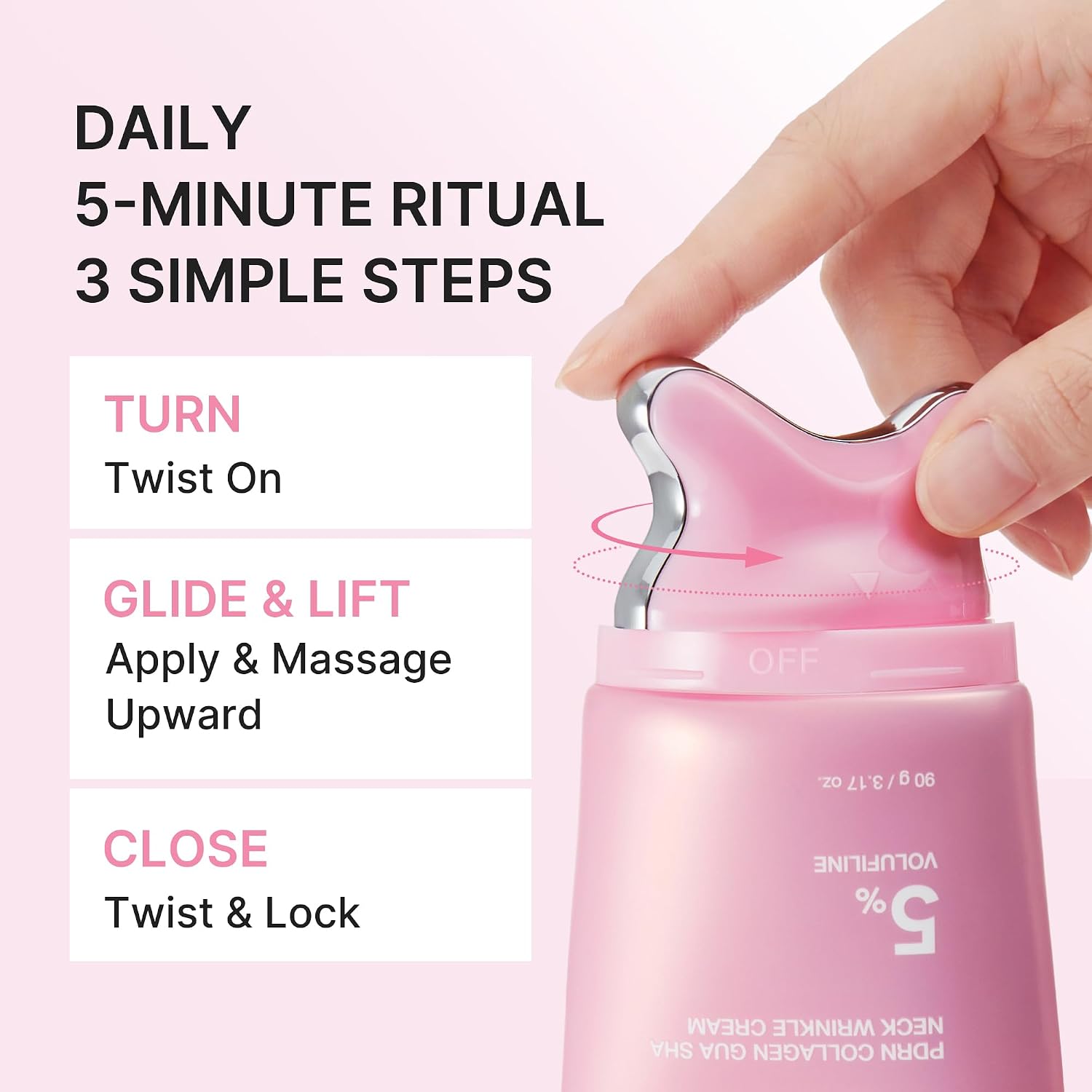 MEDICUBE PDRN Collagen Gua Sha Neck - Crema Reafirmante - Imagen 3
