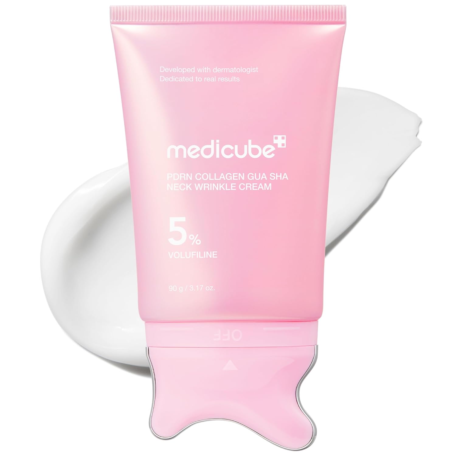 MEDICUBE PDRN Collagen Gua Sha Neck - Crema Reafirmante