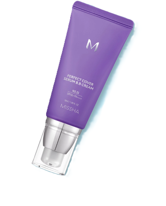 MISSHA Perfect Cover Serum BB Cream – Base de Maquillaje #23 Natural Beige 50ml