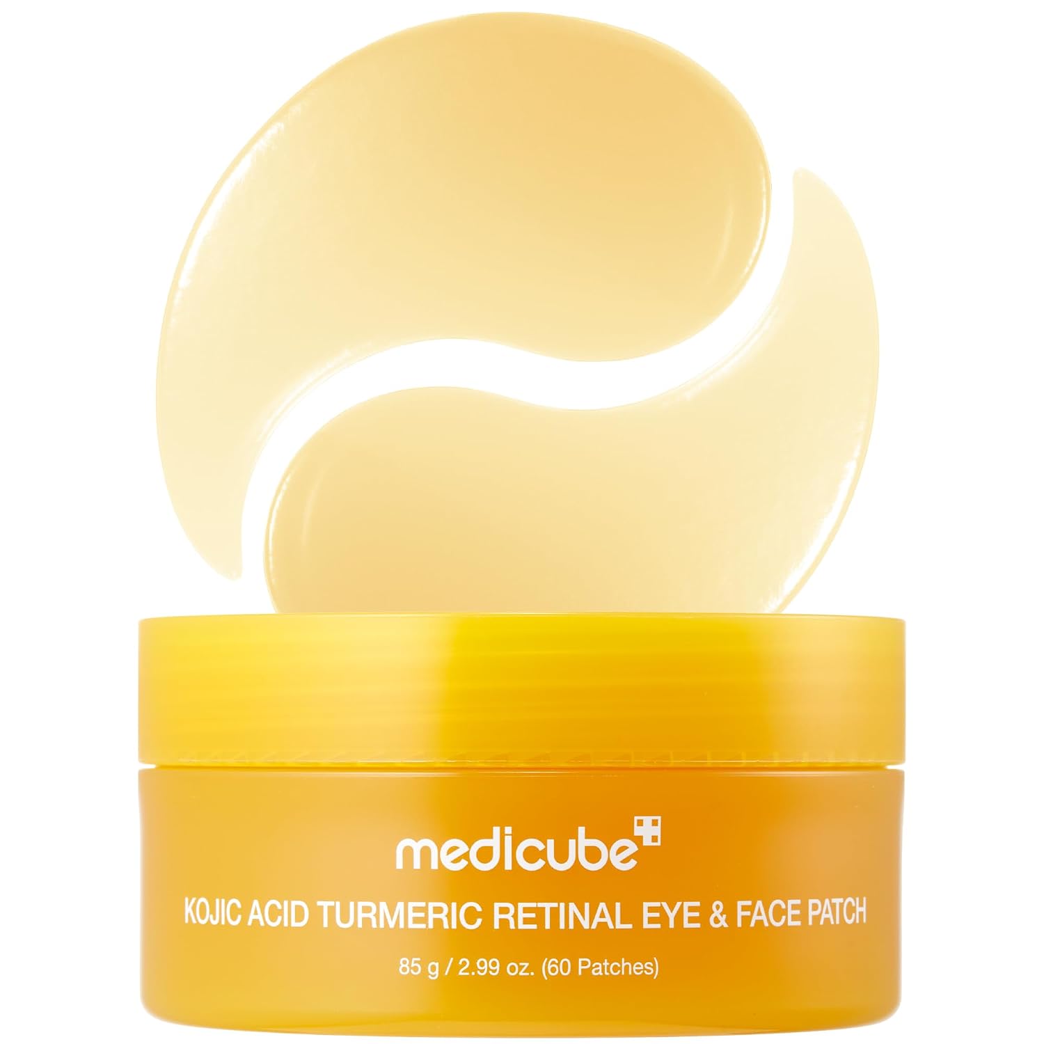 MEDICUBE Kojic Acid Retinal Eye Patch – Parches Hidrogel  Antiojeras 60pzs