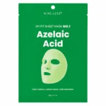 NINELESS Azelaic Acid Sheet Mask - Mascarilla Calmante Antirojeces - 1 Pza